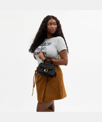 美品✨ COACH コーチ トップハンドル タビー 2way ブラック 黒 楽天市場】COACH コーチ 636 タビー トップ ハンドル20 レザー